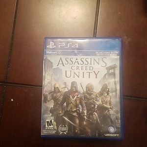 PS4 game assassin creed unity